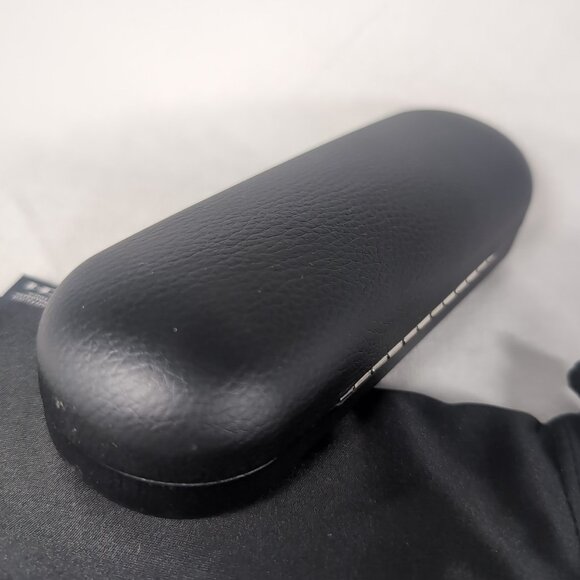 Oakley Black Glasses Sunglasses Case ONLY HDO Faux Leather Hardshell Bag Cloth - Picture 8 of 16